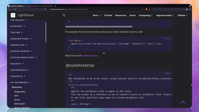 10 laravel graphql - validation rules смотреть онлайн