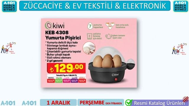 A101 1 ARALIK 2022 KATALOĞU - A101 BU PERŞEMBE - A101 DE BU HAFTA - #A101 İNDİRİMLERİ смотреть онлайн