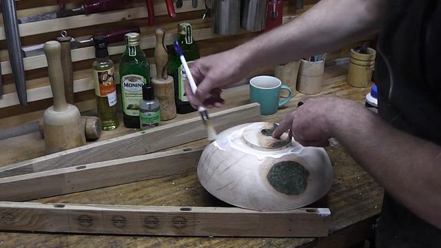 Woodturning - Beechwood gift bowl смотреть онлайн