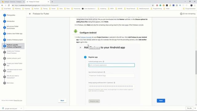 Flutter: Firebase Tutorial Part 1 | Auth and Sign in смотреть онлайн