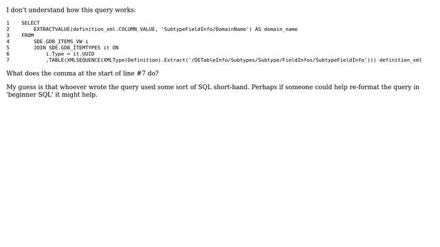 Databases: Comma-separated join (cross join) смотреть онлайн