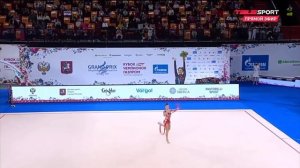 Дина Аверина лента художественная гимнастика Гран При Москва 2021 финалы