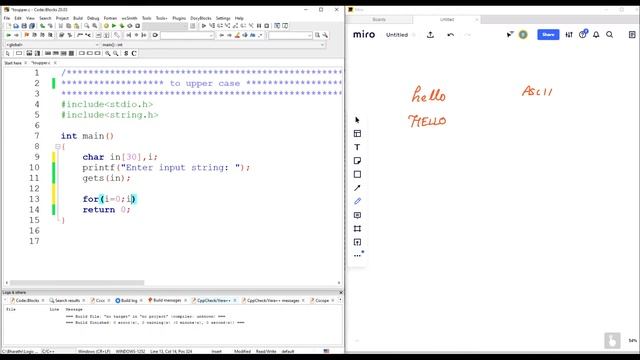 Convert String to Upper Case (Tamil) | C Interview Programs | Logic First Tamil смотреть онлайн