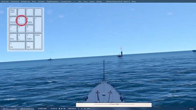 Task Force Admiral - In-game camera system & PoV смотреть онлайн