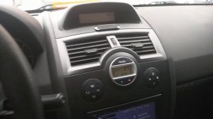 Подрулевой переключатель Рено Меган 2+ китайская 2din магнитола