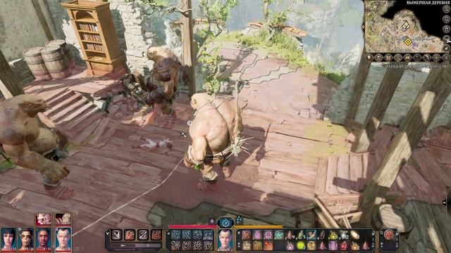 Baldur's Gate 3 - [Прохождение 13] Следопыт. Вымершая деревня, Огры, Кузня . Играем за "Добро" :) смотреть онлайн