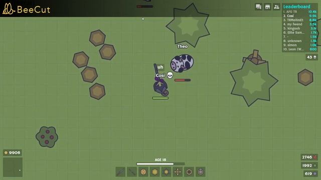 MooMoo.io - Normal Server 2 смотреть онлайн