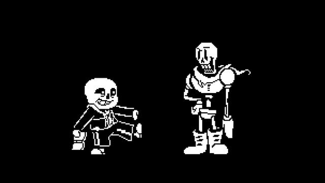 Sans and Papyrus tell a joke смотреть онлайн