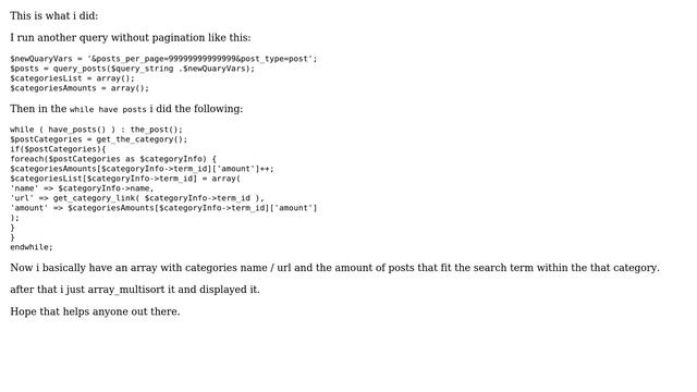 Wordpress: How to query post like normal search would do. within search.php page? (2 Solutions!!) смотреть онлайн