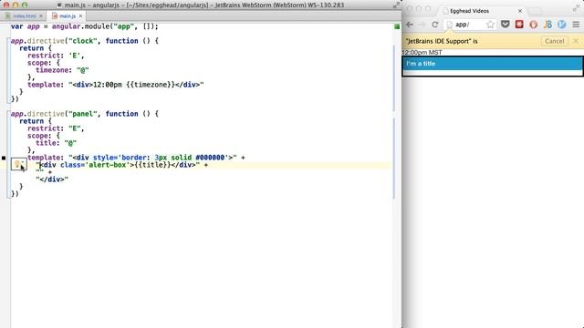 Egghead.io - AngularJS - Components and Containers смотреть онлайн