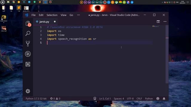 Голосовой ассистент на ? Python | Урок как сделать? смотреть онлайн