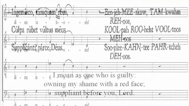 Mozart Requiem Score Recordare.wmv смотреть онлайн