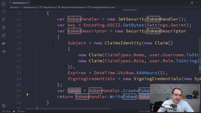 ASP.NET Core 3.0 - Autenticação e Autorização via Token (Bearer e JWT) | por André Baltieri #balta смотреть онлайн