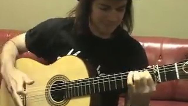 Nylon-string Acoustic Guitar Robert Earl Longley FPE-TV смотреть онлайн