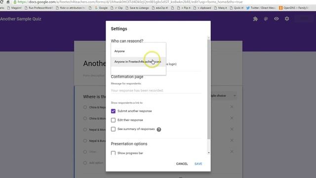 How to Change Access Settings in the New Version of Google Forms смотреть онлайн