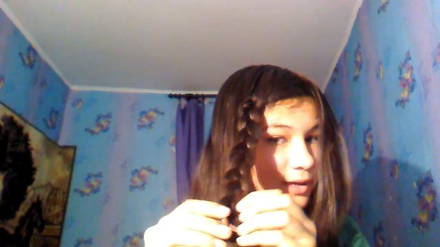 Причёска кружевное плетени на розпущених волосах смотреть онлайн