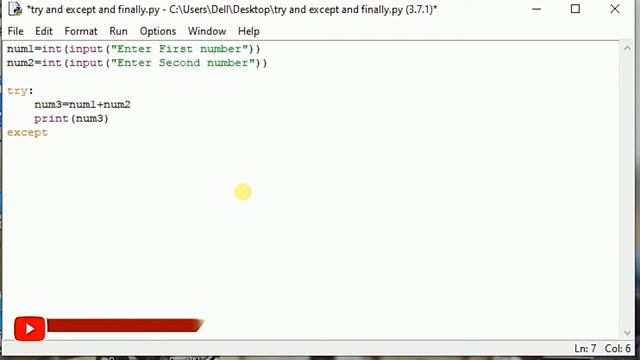 Python Try, Except & Finally||क्या है Python के try में Java से अलग||Technical Nitish||Python•√8 смотреть онлайн