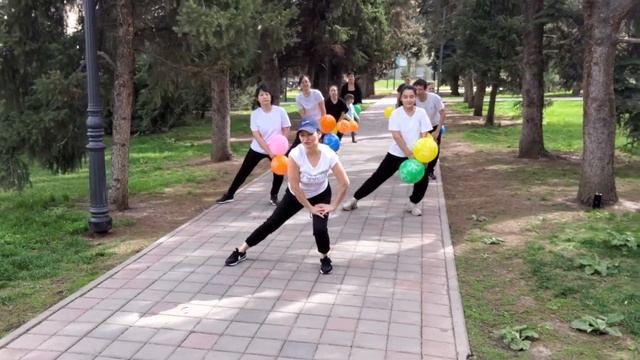 Челлендж / Всемирный День Здоровья / Научно-практический центр развития социальной реабилитации РК смотреть онлайн