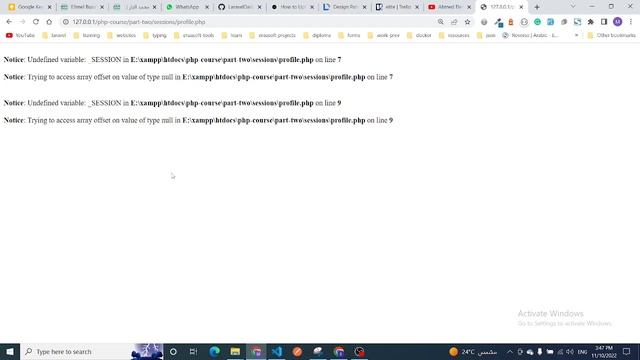#21 - learn php in arabic | second part | sessions - example смотреть онлайн