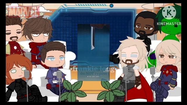 || Avengers React to Deadpool || Marvel GCRV || смотреть онлайн