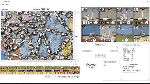 PowerGrid Board Game C++/Qt Implementation | Winter 2016 смотреть онлайн