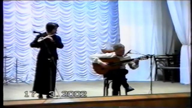Концерт в ДК Горького. Дуэт преподавателей.17.03.2002 смотреть онлайн
