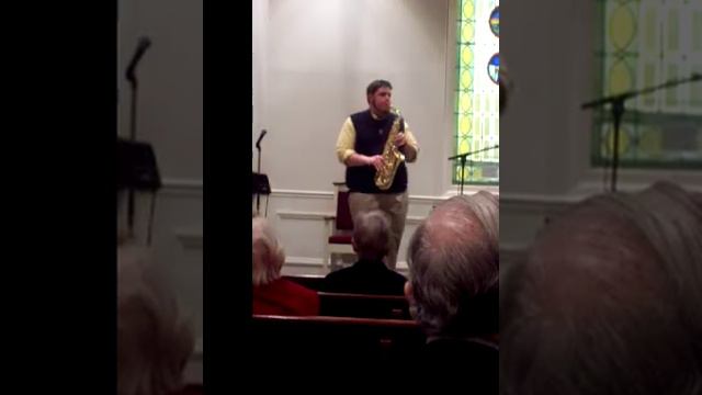 This Man by Jeremy Camp (alto saxophone cover) смотреть онлайн