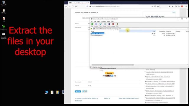How to Permanently Uninstall Microsoft Edge 2020 смотреть онлайн