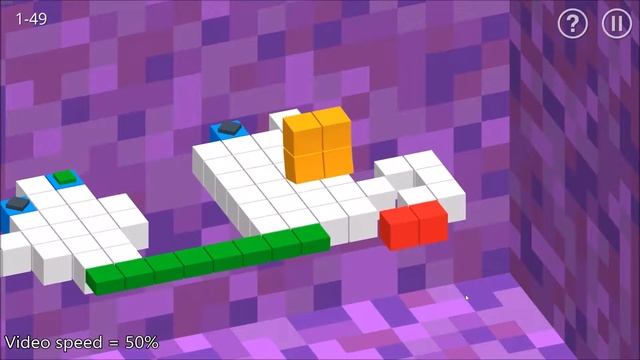 Breezeblox, Chapter 1, Level 49 Walkthrough, 1080p/60FPS. смотреть онлайн