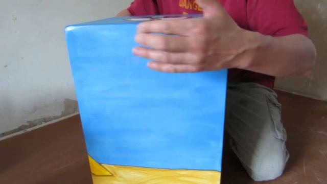 Самодельный кахон - глушение дребезга смотреть онлайн