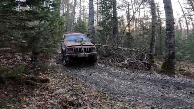 JEEP Cherokee: ДОРОГА НЕ ДЛЯ КРАСНОГО КИРПИЧА смотреть онлайн