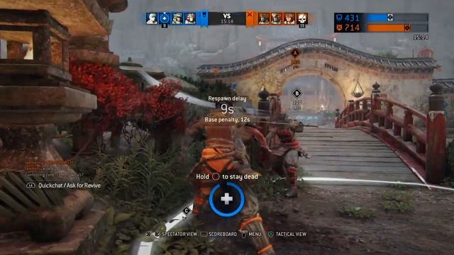 For Honor 9 victory in domination with kensei смотреть онлайн