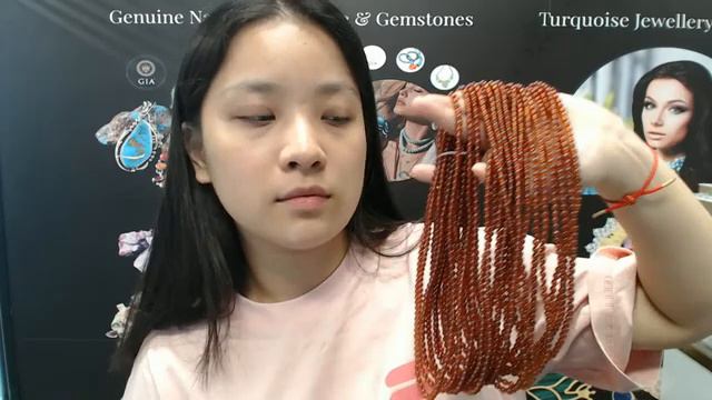 20240826-02 Natural Turquoise Spiny Oster Burma Jadeite 16inch 14gram Spiritual And Healing Jewelry