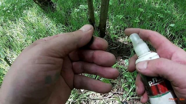 Редкая серебряная монета в лесу. Поиск с Fisher F75 RUS смотреть онлайн