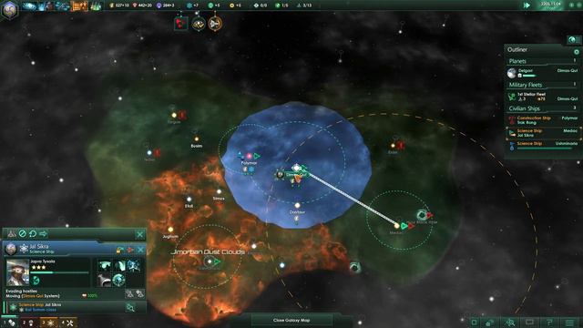 Stellaris Gameplay - Stellaris Let's Play - Ep 3 - Stellaris 4X Space Strategy