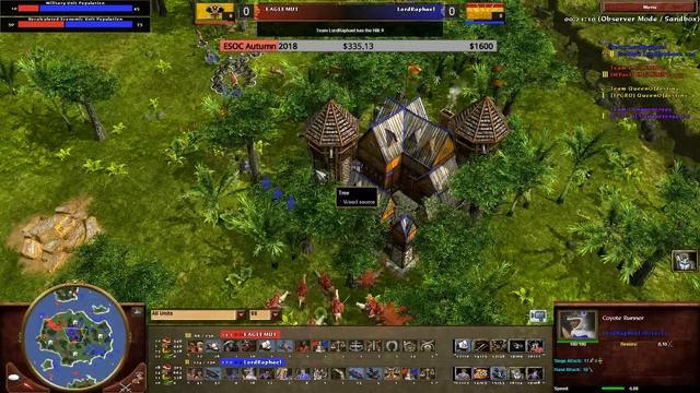 [AoE3] ESOC Grand Tour S1 // Fort Frenzy − Quarter Finals: LordRaphael vs EAGLEMUT смотреть онлайн