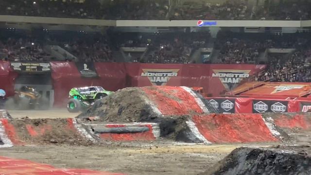 Monster Jam San Antonio 2020 Monster Energy (WINNING) Freestyle 01/18/20 - Todd LeDuc