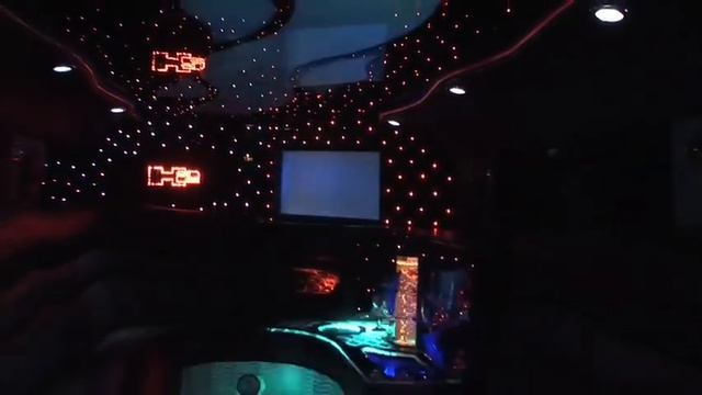 Back to the Future Hummer Limo video tour смотреть онлайн
