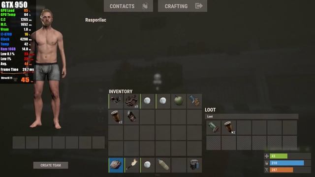 GTX 950 | Rust - 1080p смотреть онлайн