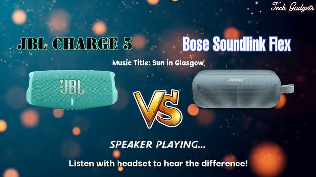 JBL Charge 5 vs Bose Soundlink Flex (guess the speaker sounds)!!! смотреть онлайн