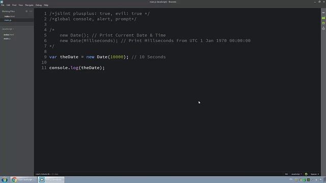 Learn JavaScript In Arabic #58 - Date - Introduction смотреть онлайн