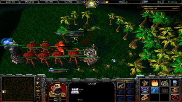 Jurassic Park Survival (Warcraft 3) смотреть онлайн