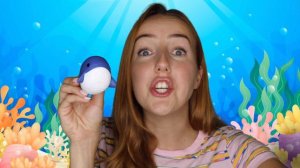 Как говорить по Английский для детей 2-5 лет! Учим морских животных по Английский!