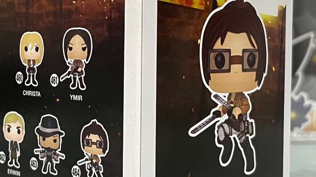 093 - Funko POP (Animation) - Hange (Attack on Titan / Shingeki No Kyojin) смотреть онлайн