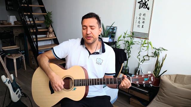 Sum 41 - Never There - Acoustic Guitar & Singing смотреть онлайн