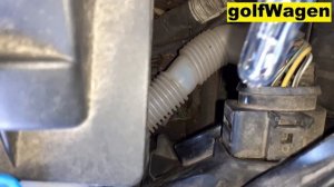 VW Golf 7 high beam bulb light change