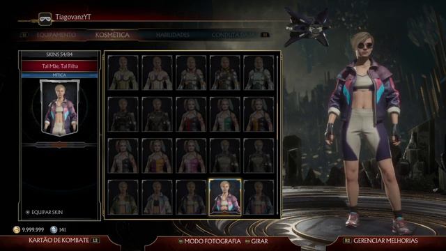 TOP 10 SKINS MORTAL KOMBAT 11 SKIN MAIS VOTADA E AS MELHORES MK11 2021 смотреть онлайн