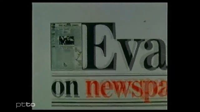 BBC2 | Start of Evans on Newspapers | 09/02/1981 смотреть онлайн