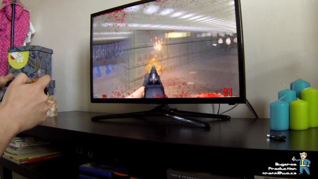 BUGAROS HD BRUTAL DOOM with gamepad смотреть онлайн
