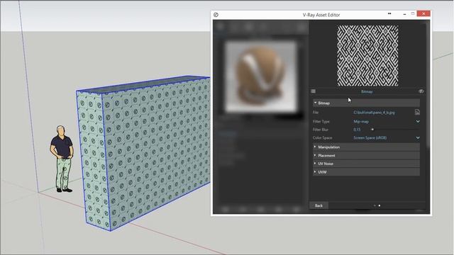 Выбор отображаемой в скетче текстуры. смотреть онлайн